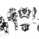 Illustration for article titled This emHalo/em Concept Art is so Old its Drawn on Paper